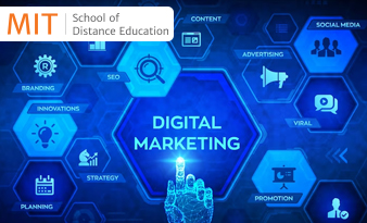 PGCM in Digital Marketing Illustration of digital marketing tools